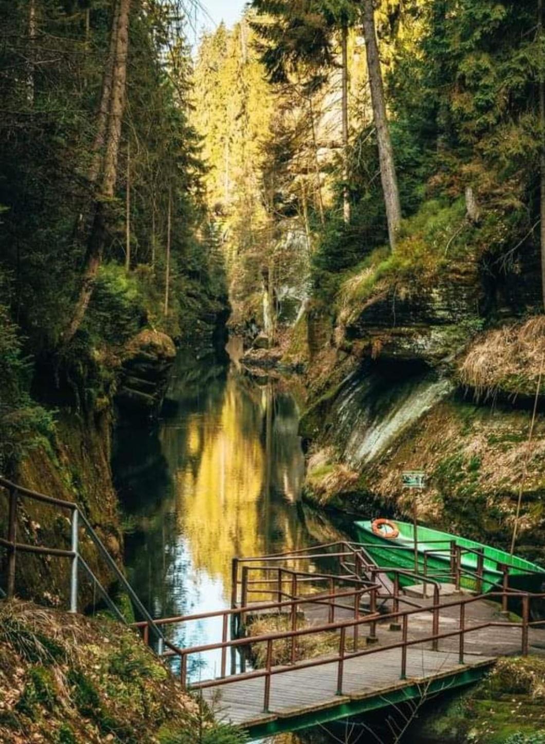 Chata Chlumik Decin Kültér fotó